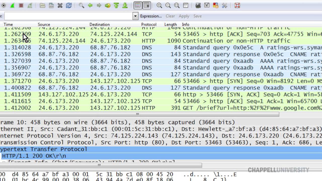 Wireshark Tip 4: Finding Suspicious Traffic in Protocol Hierarchy