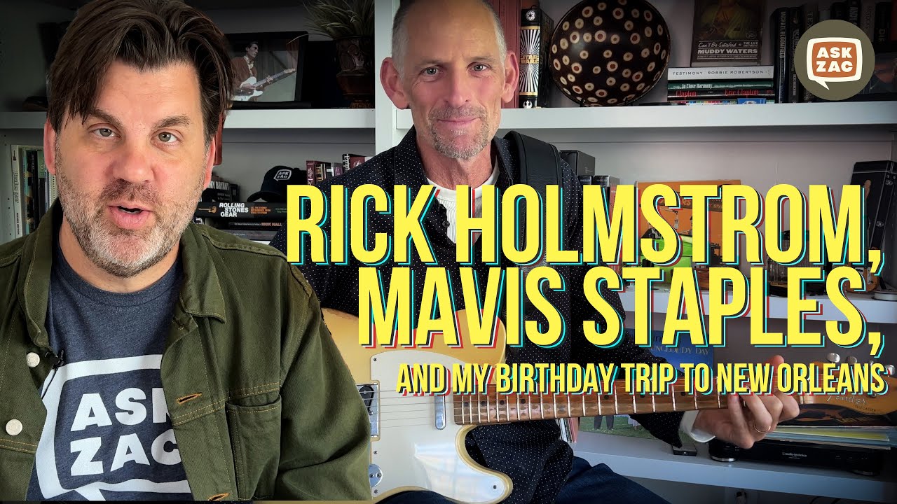 Rick Holmstrom, Broadcaster Blend Wiring, & My Birthday Trip to New Orleans - Ask Zac 162