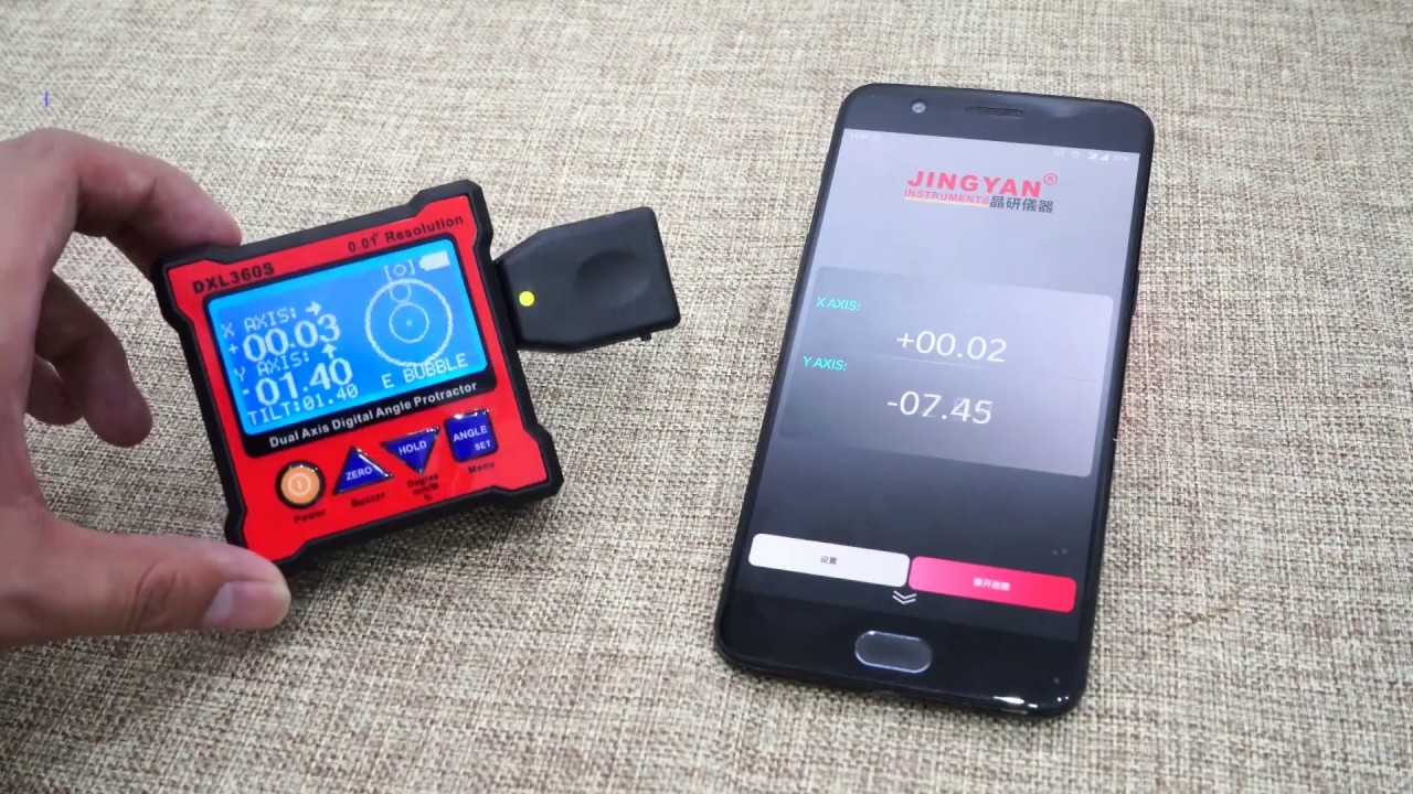 Dual axis digital angle meter with gyro function, Digital inclinometer good helper for wood working