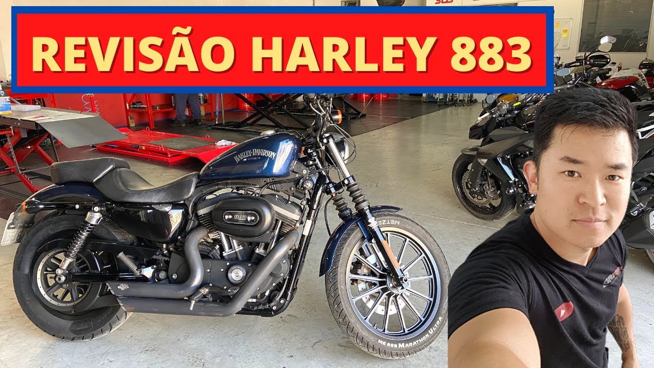 REVISÃO HARLEY 883 😎 | Z-800 | SRAD 1000