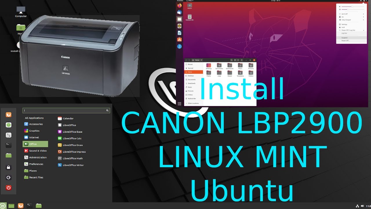 Установка принтера Canon LBP2900 или LBP2900B для Linux Mint