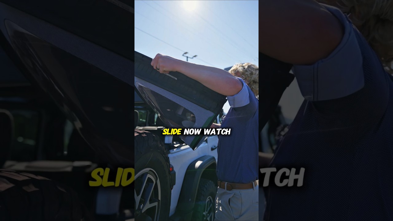 Is Taking Down a Jeep Soft Top Really THIS Easy? #offroad #jeep #softtop #wrangler