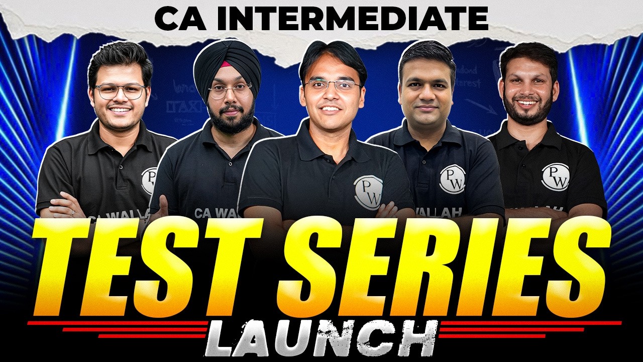 CA Inter Test Series 🚀 Your Exam Prep Starts Here! 🔥