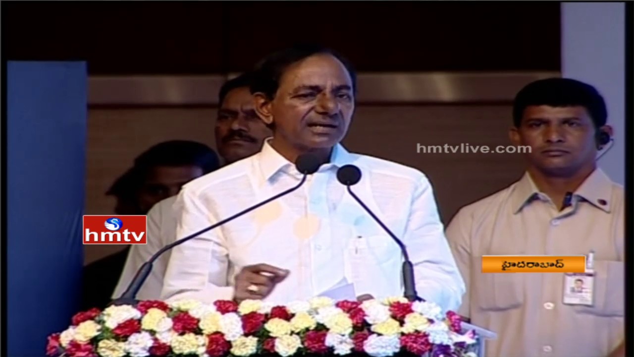 Telangana CM KCR Speech | Meeting With Police Officers Over Law and Order | Hyderabad | HMTV