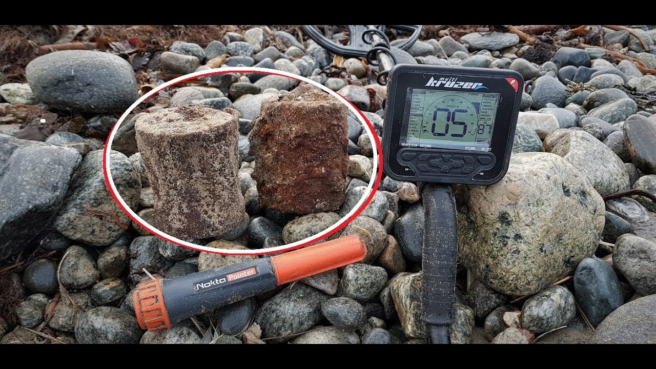 German WW2 mines on the beach ! BE AWARE !