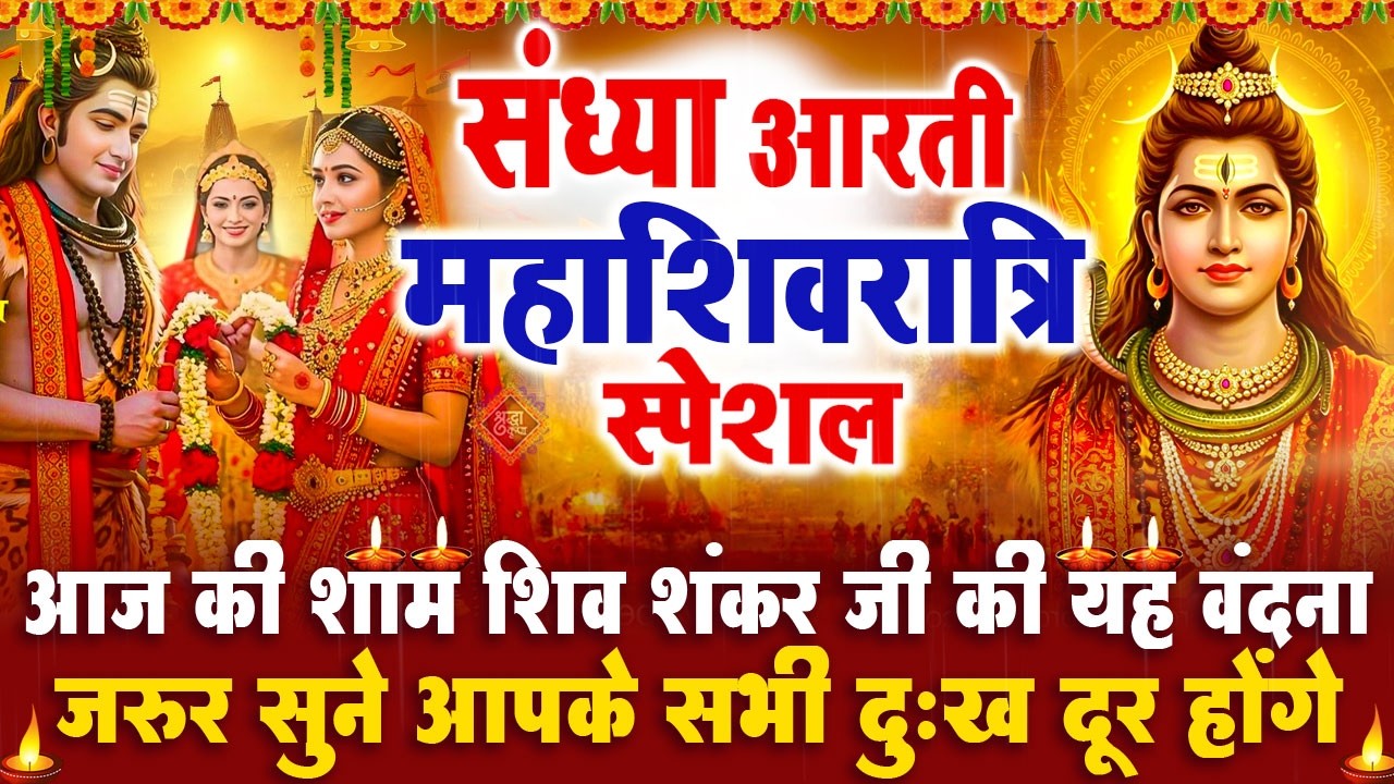 संध्या भक्ति महाशिवरात्रि स्पेशल : शिव जी की आरती | शिवरात्रि चमत्कारी कथा | Shiv Aarti - Shiv Katha