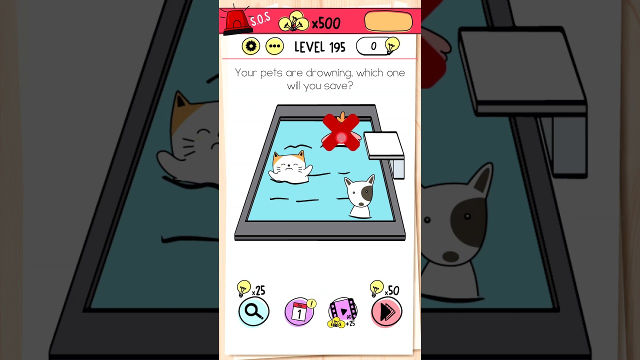 Brain Test: Tricky Puzzles Level 195