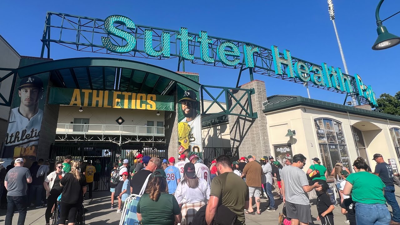 The Athletics in Sacramento! (Sutter Health Park)