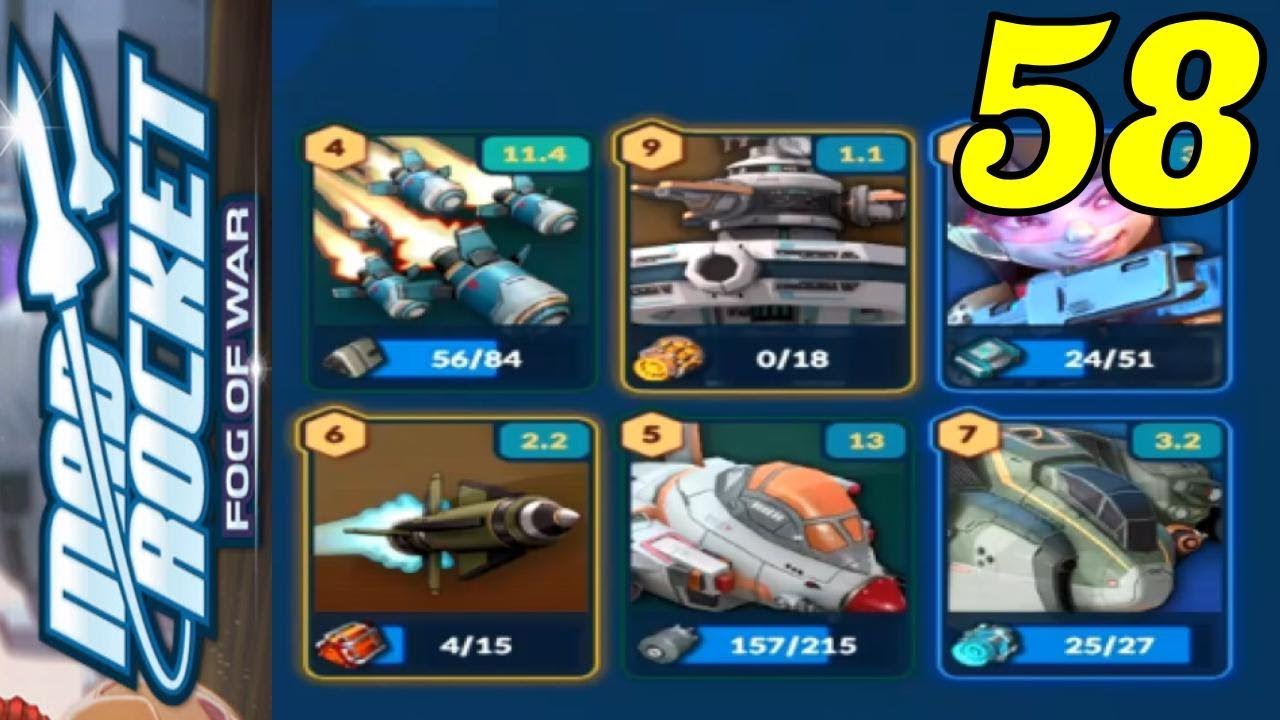Mad Rocket: Fog of War - Gameplay Walkthrough #58 - UPDATE Better Loot (iOS, Android)