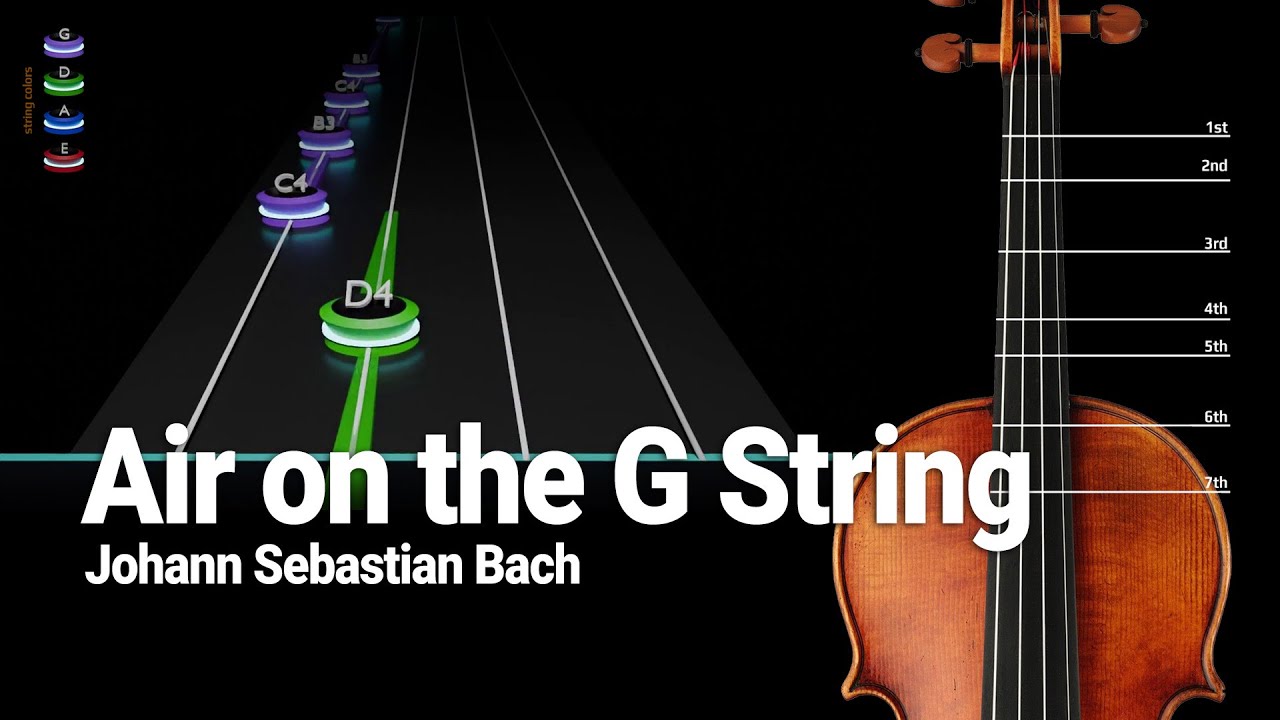 How to Play: Air on the G String - Johann Sebastian Bach