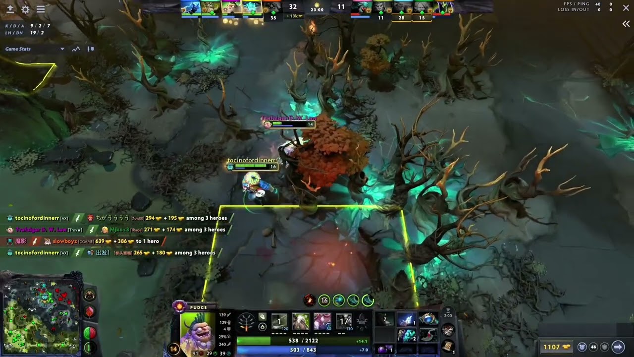 Pudge dengan facet Ultra Insting 