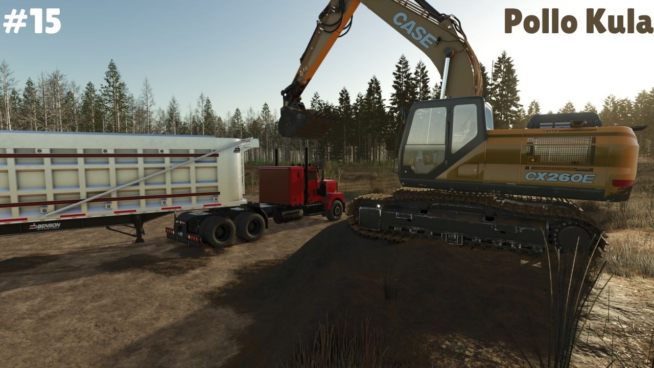 DIRT 🚜 MOVING!! Pollo Kula P15 FS25