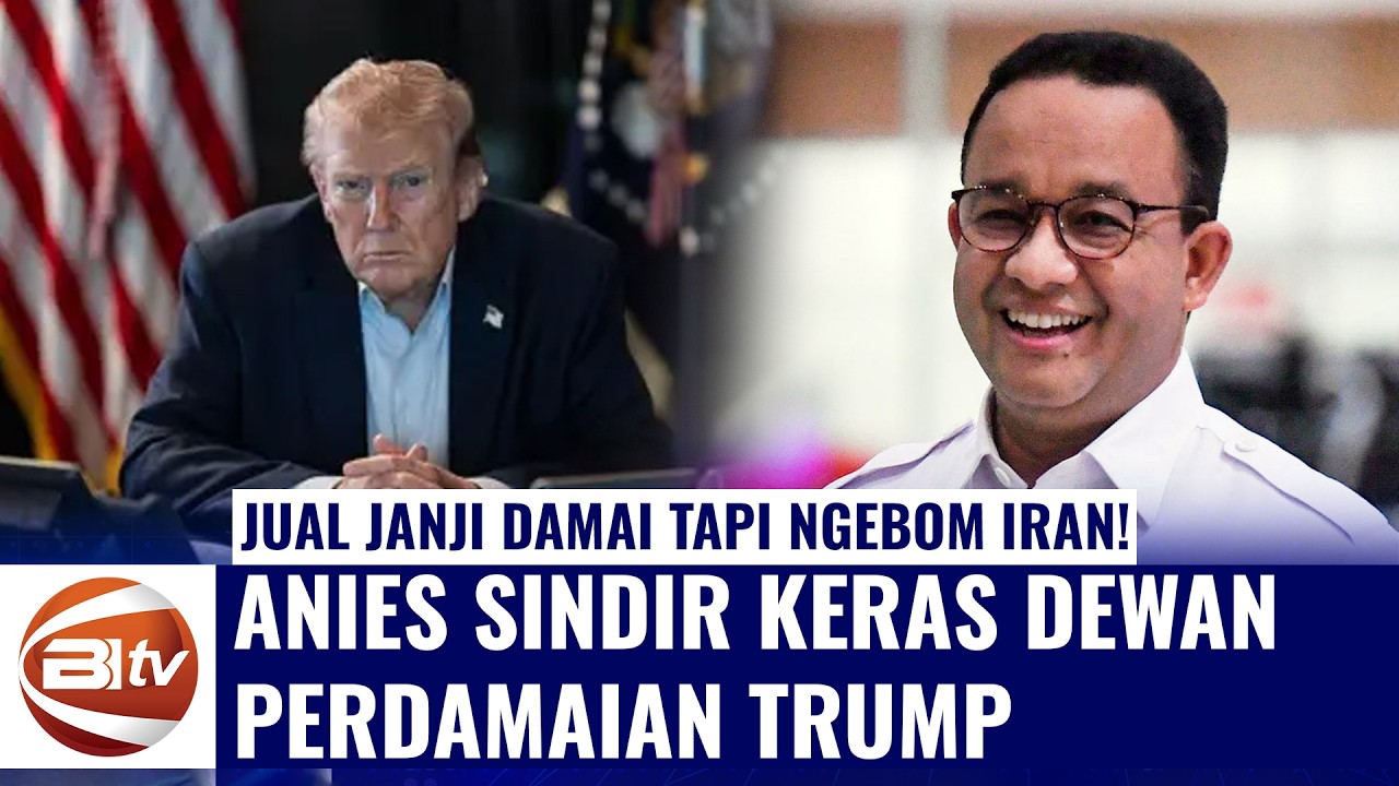 Anies Baswedan Kritik Keputusan RI Gabung Board of Peace Bentukan AS