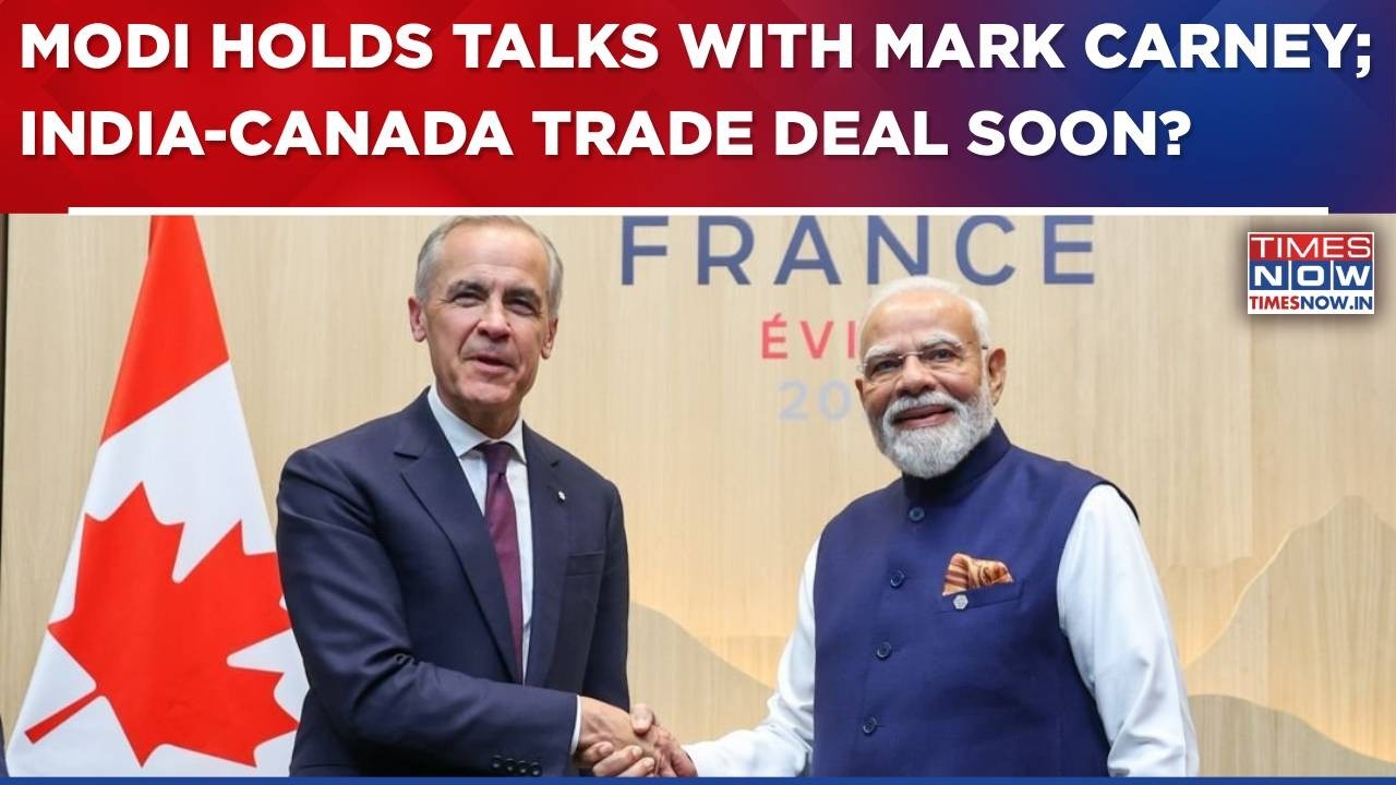 Modi Holds Talks With Canada's Mark Carney On Sidelines Of G7 Summit; India-Canada Trade Deal Soon?