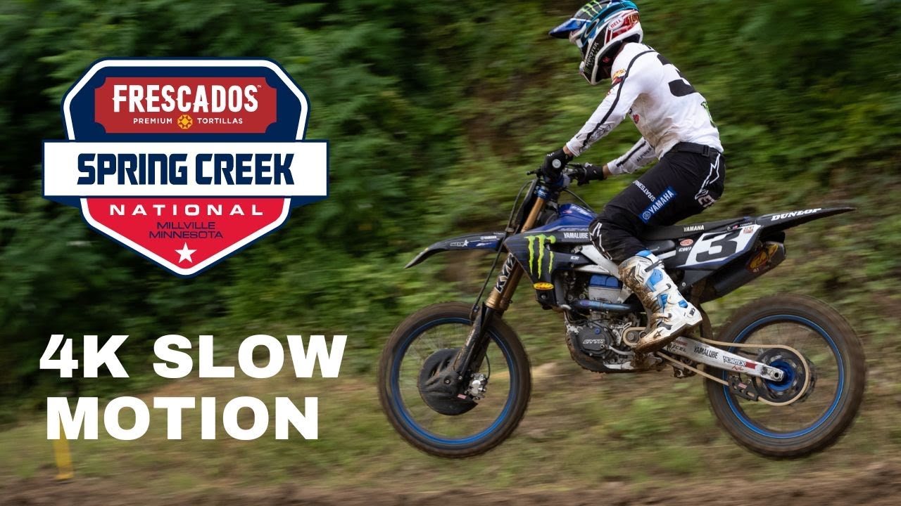 Spring Creek National Lucas Oil Slow Motion | 2022 Pro Motocross
