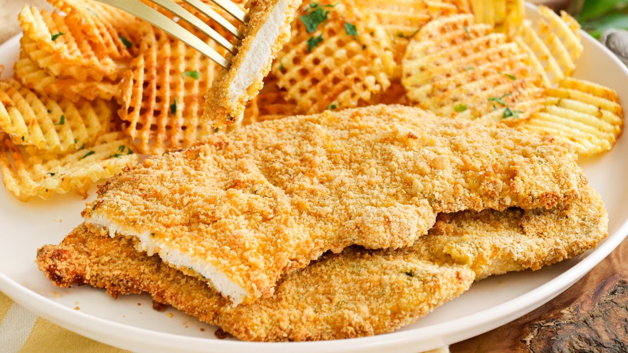 MILANESAS de POLLO Caseras | Doradas, Crocantes y al Horno - CUKit!