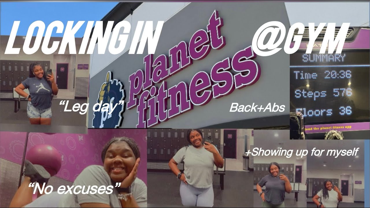 Locking in @ the gym : Leg days, Back + Abs Days,  A New split Routine , Motivational , etc..