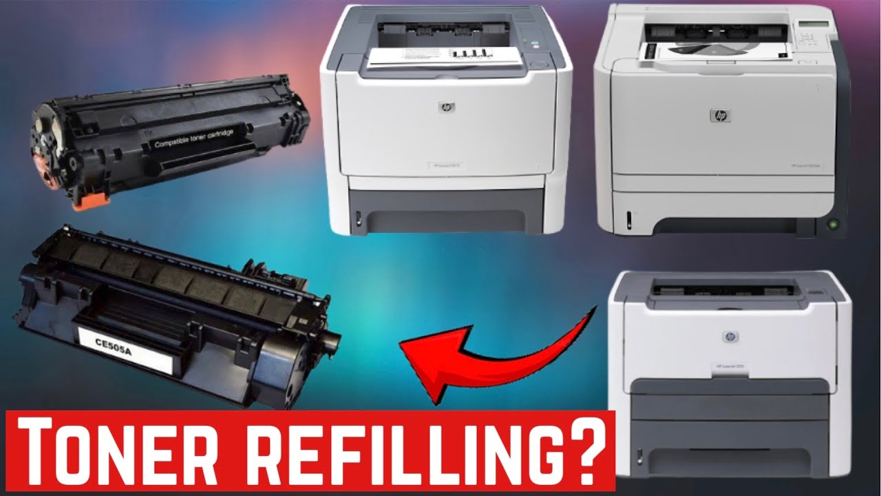 How To Toner Refilling (Urdu/Hindi) I HP 80A , 05A , 53A , 49A , 26A I Toner kaise refill karte hain