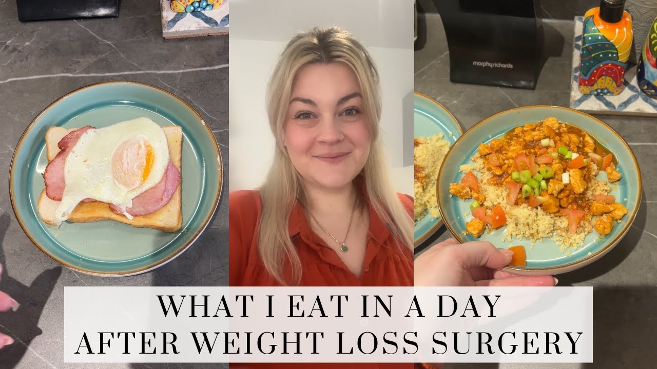 WHAT I EAT IN A DAY 6 Months After Weight Loss Surgery | Gastric Bypass