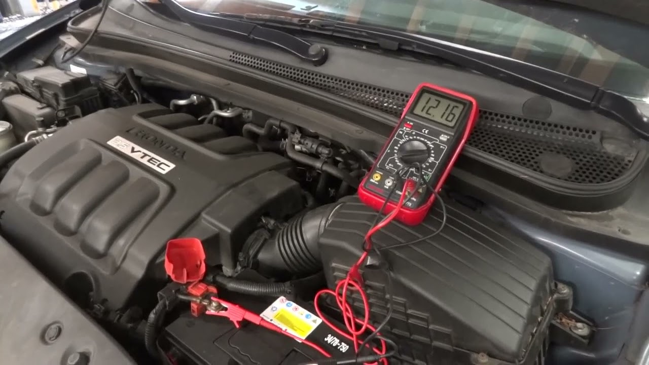 06 Honda Odyssey Battery Warning Light Stays On While Engine is Running! Diagnosis anf Repair!!
