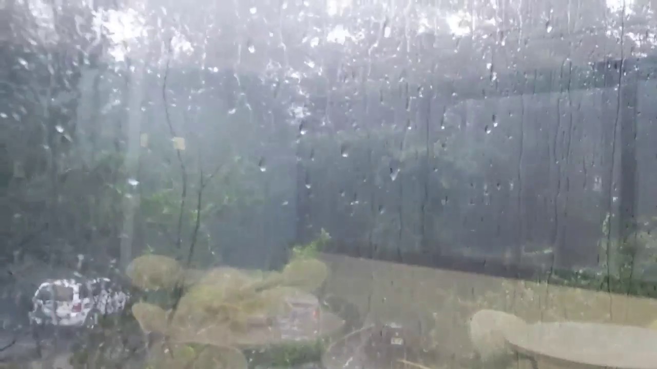 NJ Thunderstorm with Hail August 2, 2017