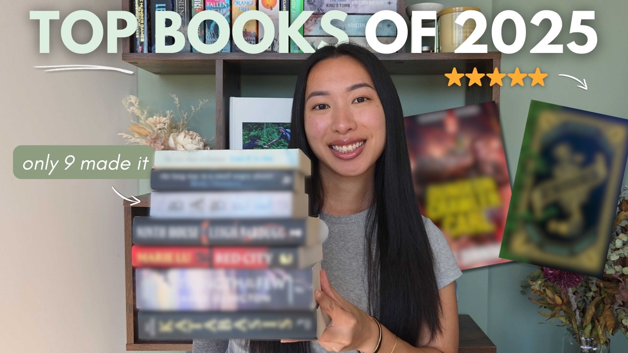 Мои ЛУЧШИЕ книги 2025 года (фэнтези и научная фантастика) 🥇