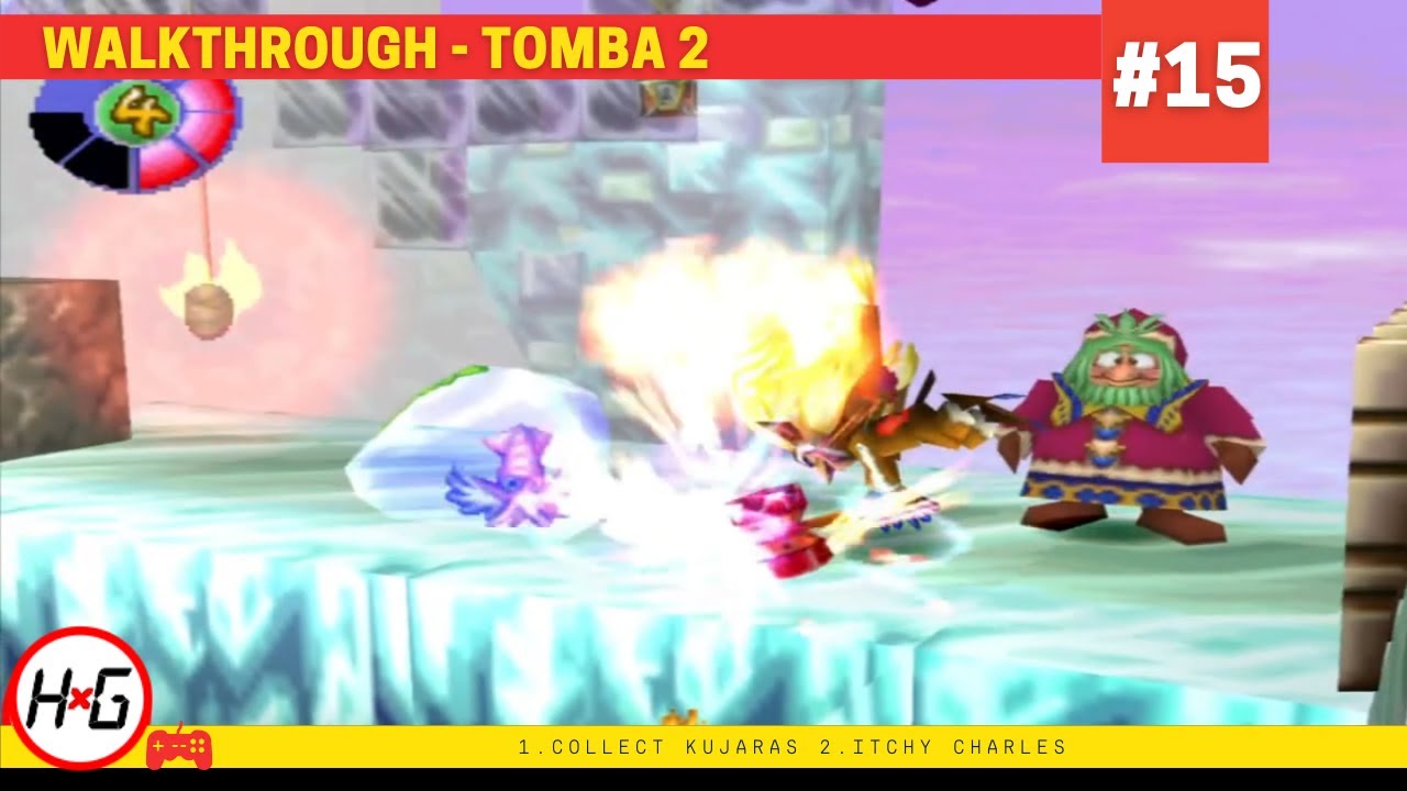 Tomba2! - Collect Kujara - Area Ranch Summit (Walkthrough) #15