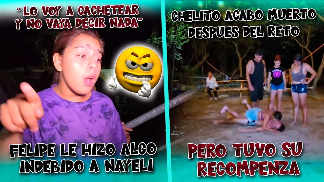 NAYELI ESTA ENOJADISIMA por lo que le hizo Felipe😡 JENNY le da respiración boca a boca al chelito