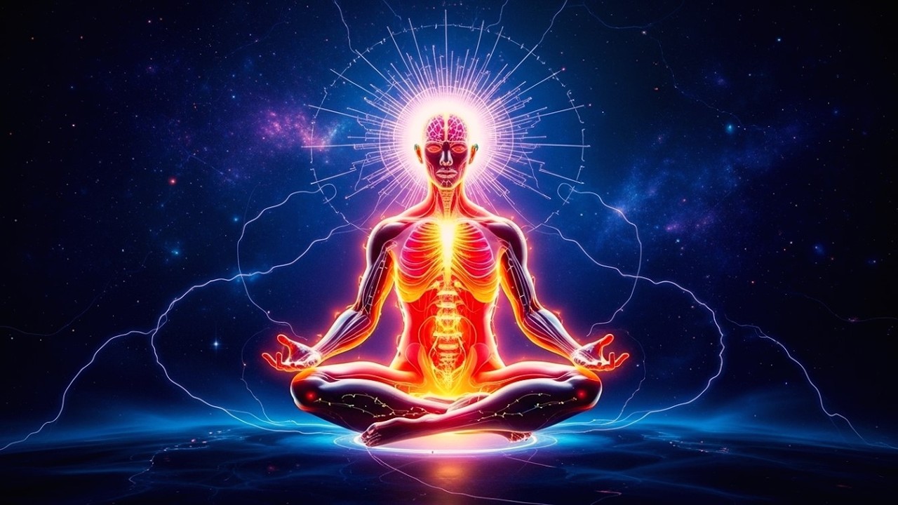 432hz + 528hz + 963hz - Stress and Anxiety | Spiritual Awakening, Whole Body Renewal