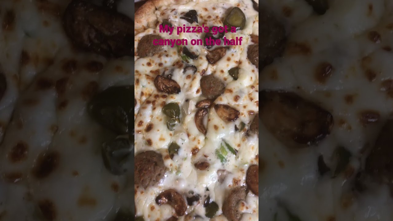 Grand Canyon On my Pizza!!!! ￼