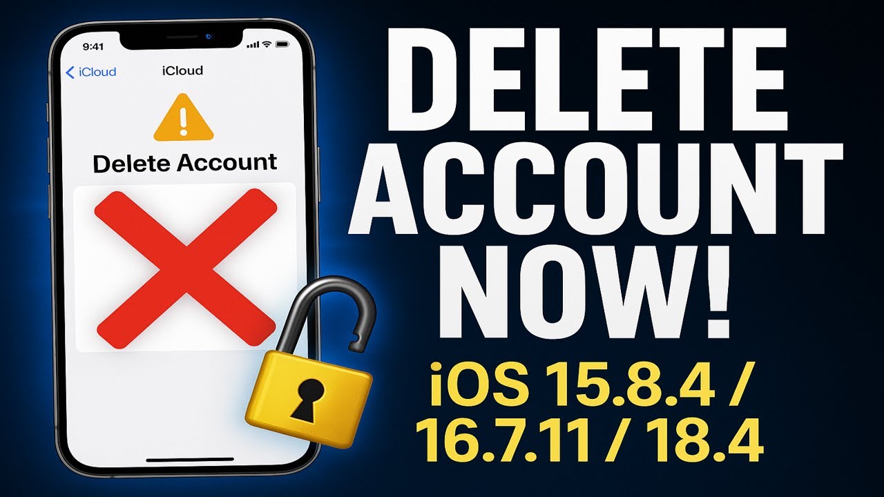 🔓 New Trick 2025! Skip iCloud with Windows on iOS 15.8.4, 16.7.11, and 18.4