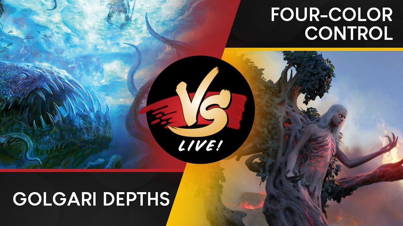 VS Live! | Golgari Depths VS Four-Color Control | Legacy | Match 2