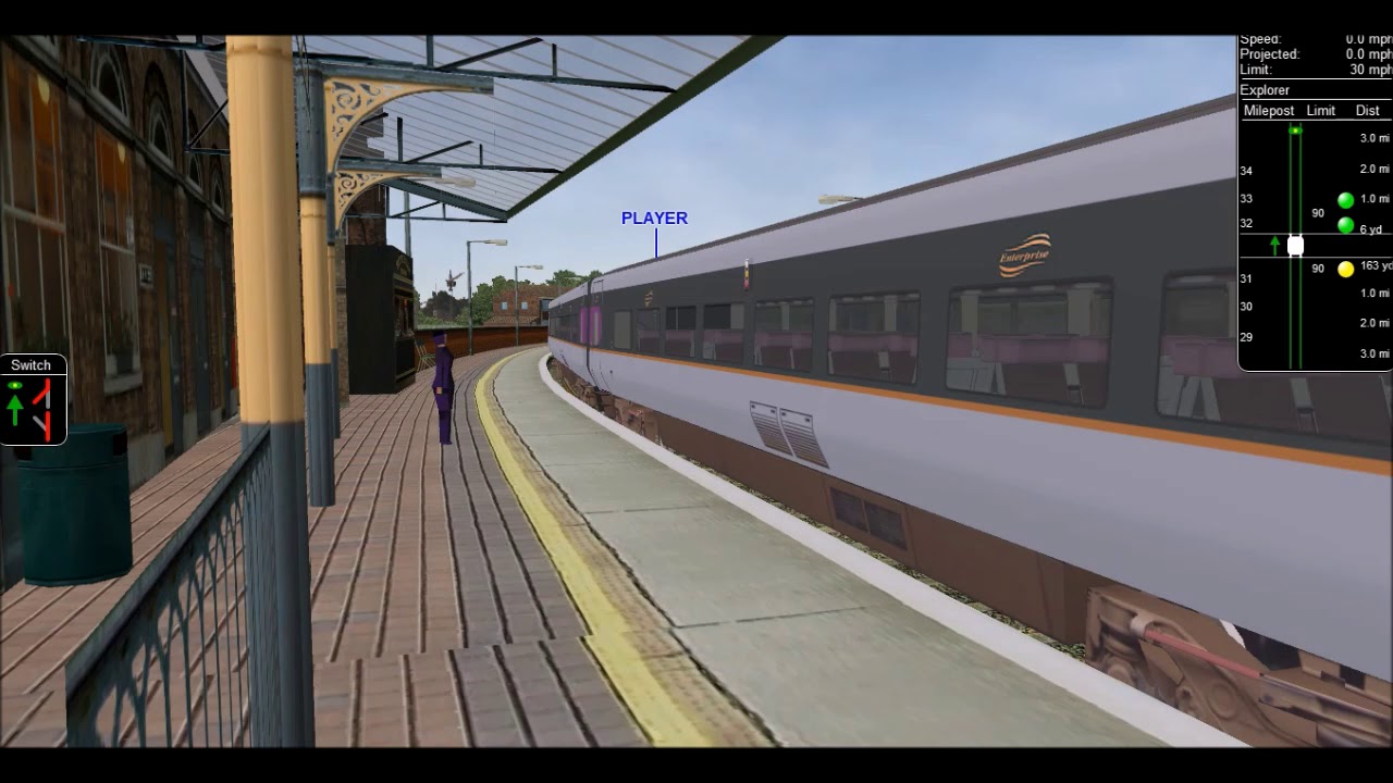 Irish Enterprise South OpenRails Timelapse