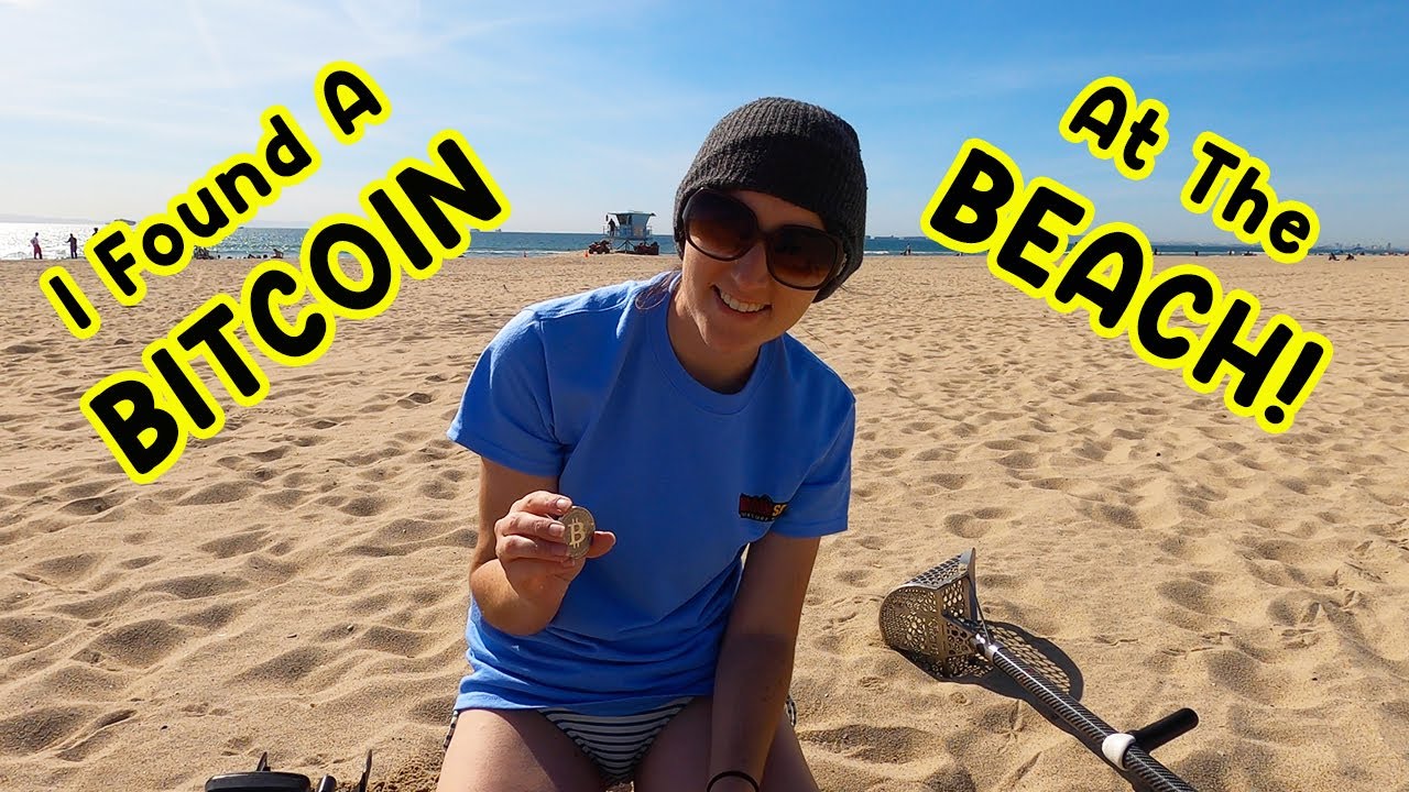 Beach Metal Detecting: Found a BITCOIN at the BEACH! : Huntington Dog Beach