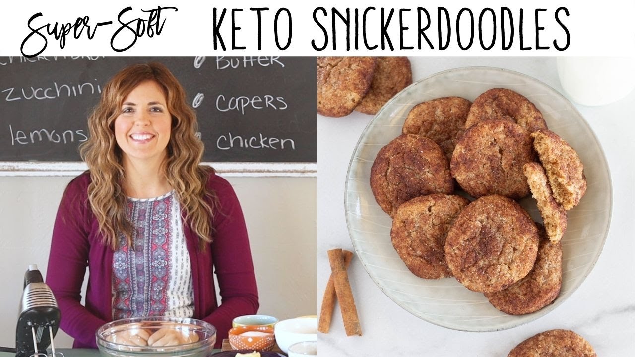Keto Snickerdoodles {Super-Soft!}