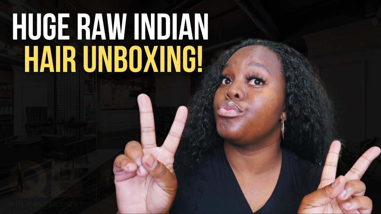 HUGE Raw Indian Hair Unboxing! My Biggest Unboxing Of The Year!