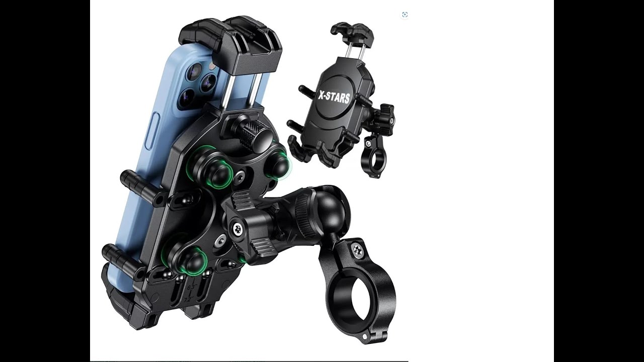 Soporte Porta Celular X-STARS , PARA MOTOCICLETA, (DE LOS MEJORES DEL MERCADO)