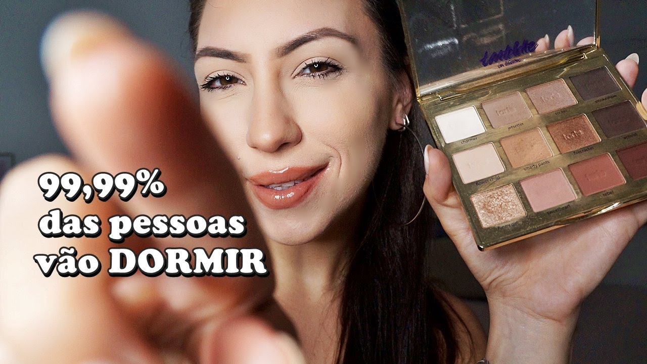 ASMR 99,99% das pessoas vão dormir | ENQUANTO MEXO NO SEU CABELO E TE MAQUIO!