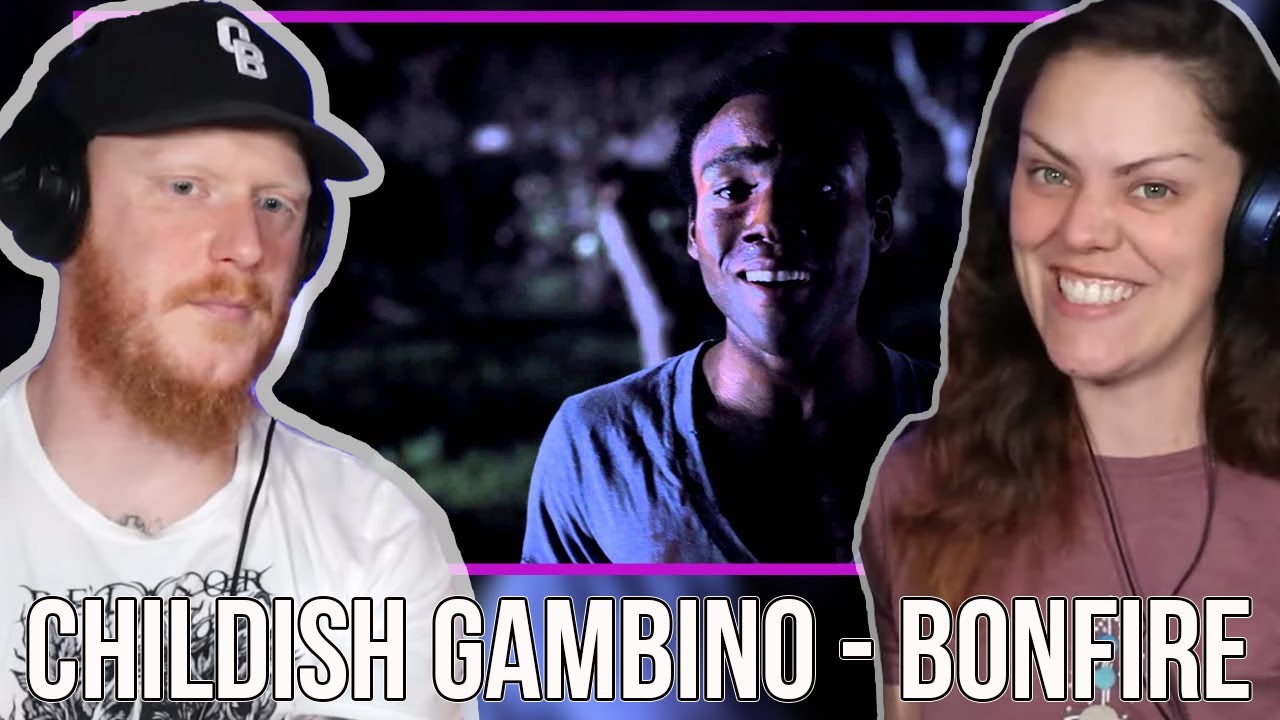 COUPLE React to Childish Gambino - Bonfire | OFFICE BLOKE DAVE
