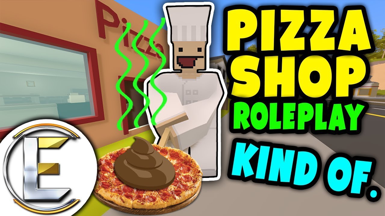 Unturned - Pizza shop roleplay kind of | Today's special is a Turd pizza ( Unturned RP )