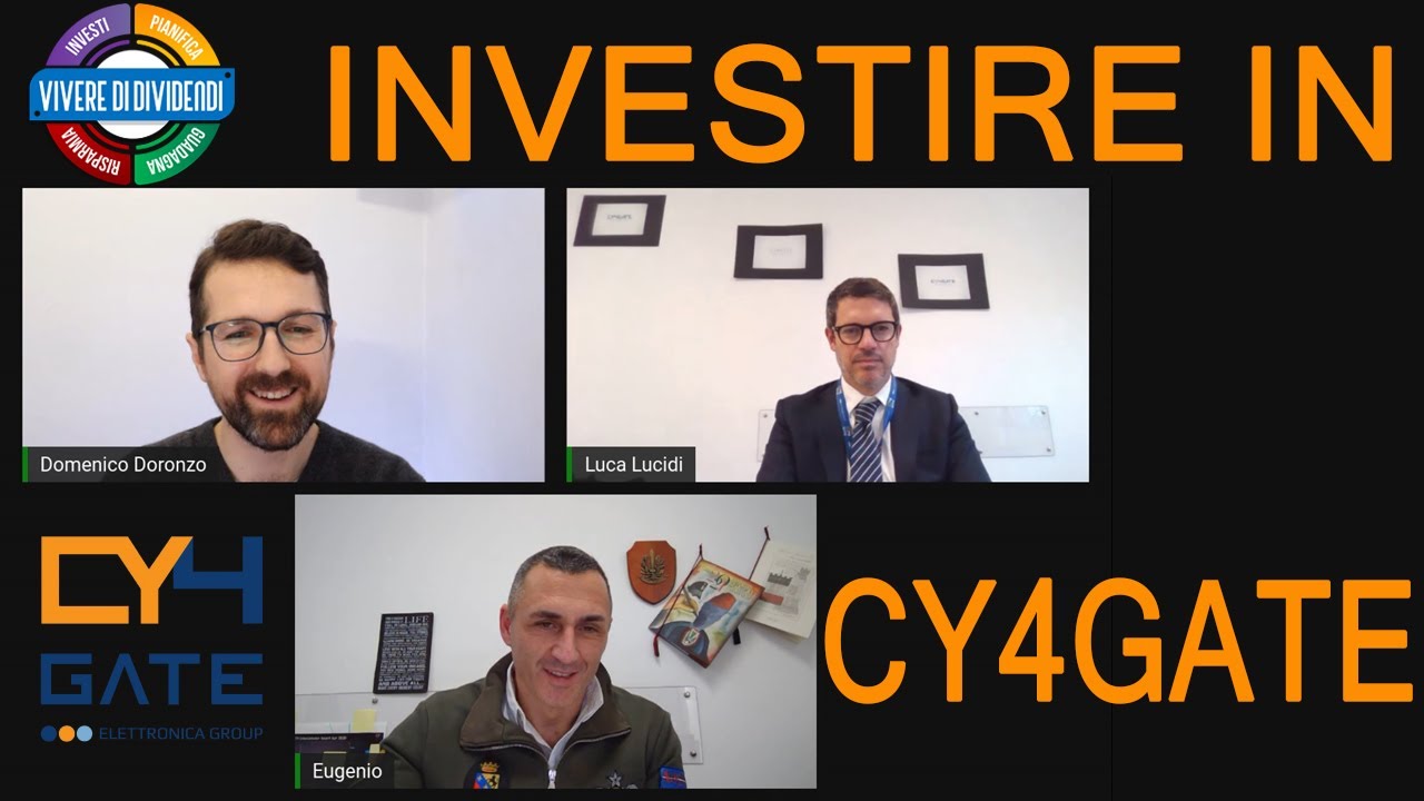 INVESTIRE IN AZIONI CY4GATE - analisi dell'azienda - intervista al CEO ed al CFO - cyber security