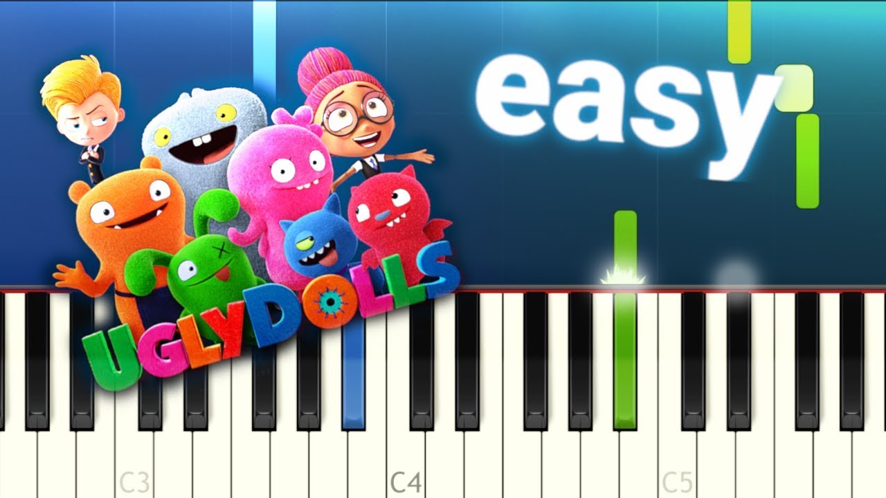 Why Don't We - Don't Change (Ugly Dolls) 100% EASY PIANO TUTORIAL