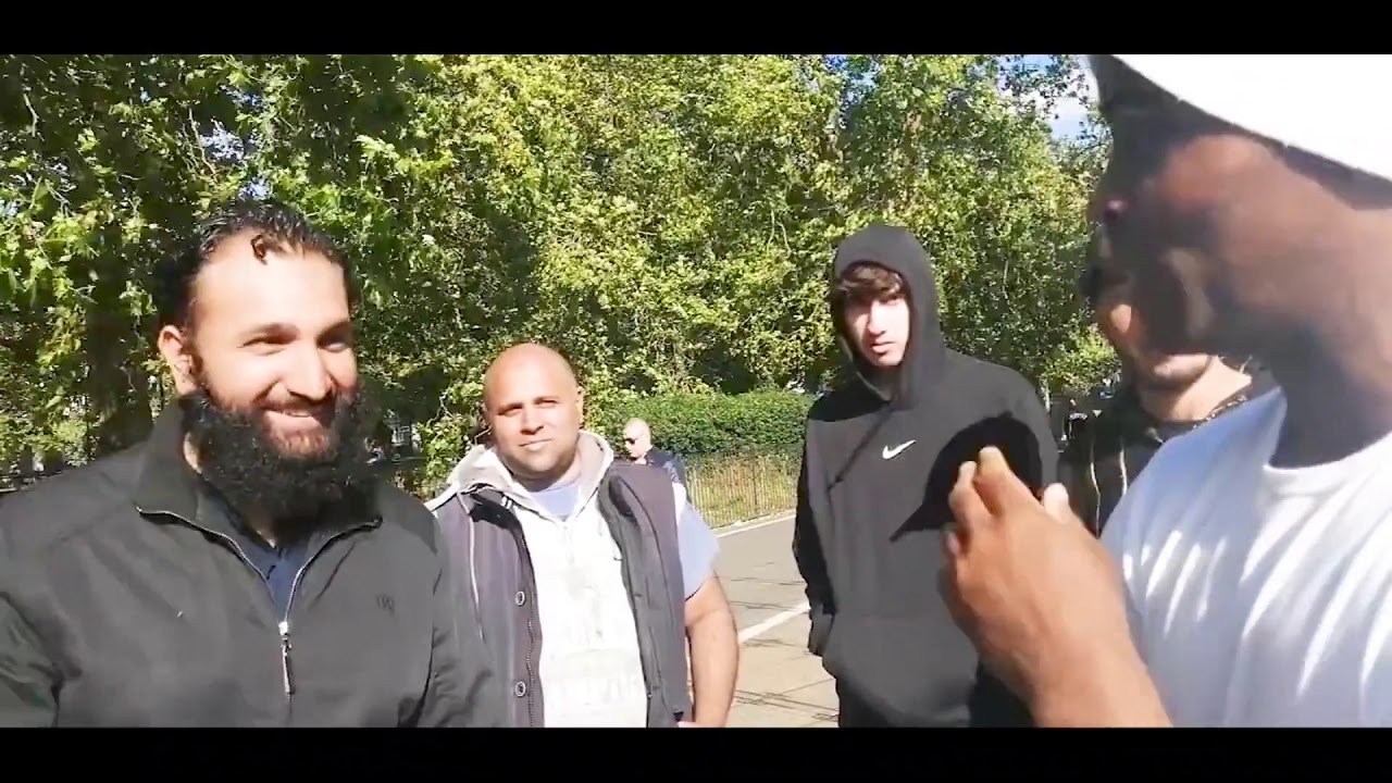 Muslim Agnostic discussion at Speakers Corner