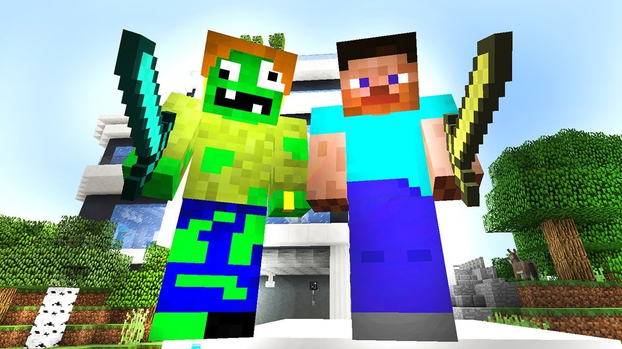 ZOMBİK VE STEVE EV YAPIYOR 😱 - S&uuml;per Kahramanlar