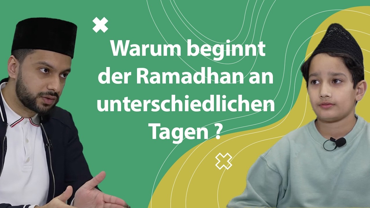 Warum beginnt der Ramadhan an unterschiedlichen Tagen?