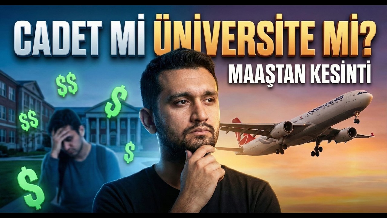 10 MİLYON TL BORÇ MU, 10 YIL ESARET Mİ? (GÜNCEL! Pilotaj vs. THY Cadet 2026)