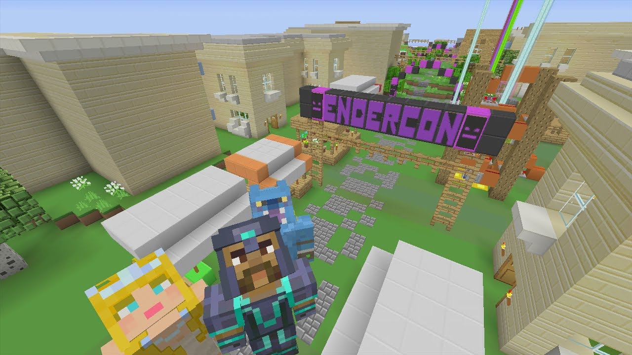 Minecraft XBOX - Hide and Seek - EnderCon (Minecraft Story Mode)
