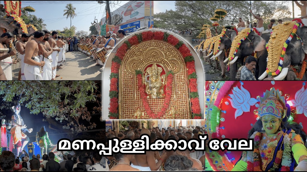 Palakkad Manapullikavu Vela | മണപ്പുള്ളിക്കാവ് വേല | Manapullikavu Bhagavathy Temple