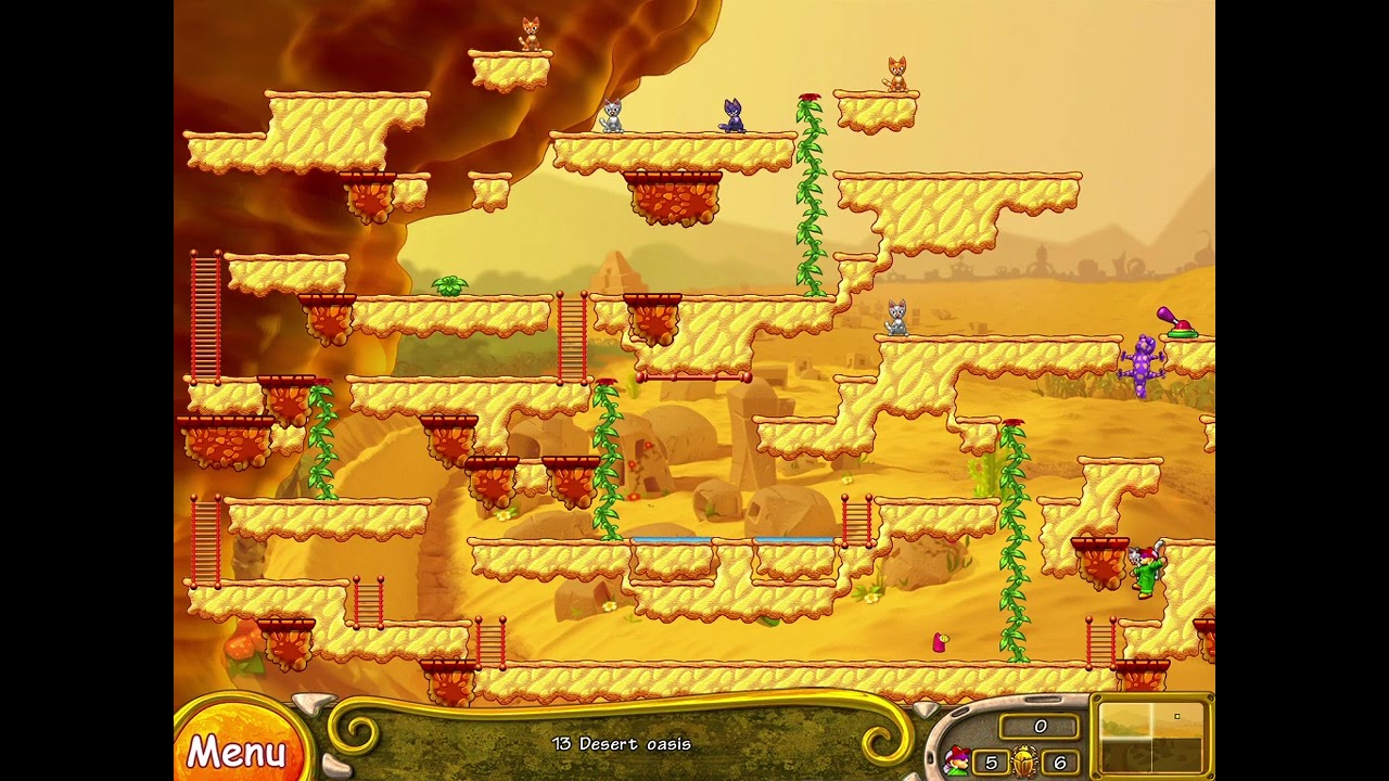 Super Granny 6 Desert Level 13 Desert oasis