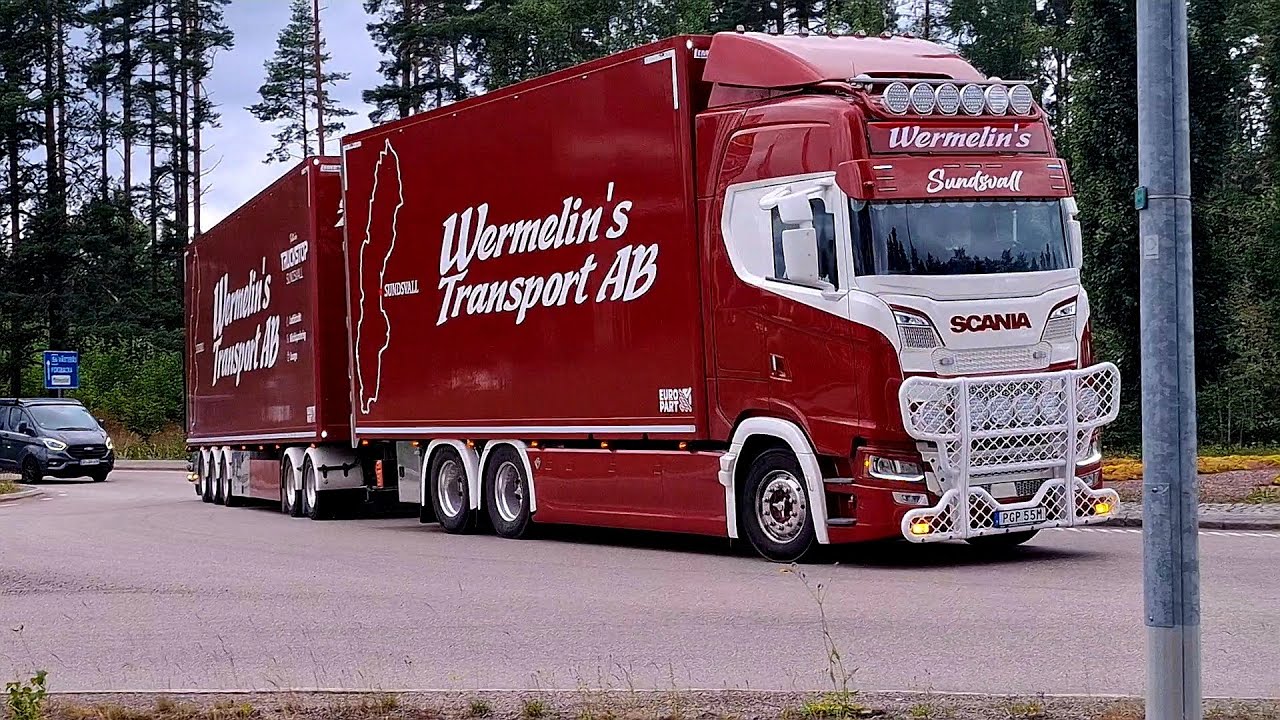 Sweden truckspotting.